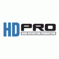 HD Production logo vector logo