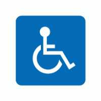 wheelchair accessible logo vector logo