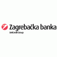 zagrebacka banka unicredit logo vector logo