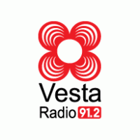 Vesta Radio logo vector logo
