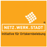 Netz Werk Stadt Initiative fur Ortskernbelebung logo vector logo
