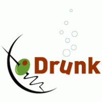 DRUNK logo vector logo