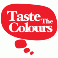 Taste the colours logo vector logo