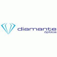 optica diamante logo vector logo
