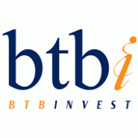 BTB Invest logo vector logo