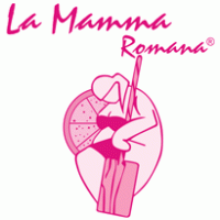 LA MAMMA ROMANA logo vector logo