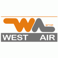west air logo vector logo