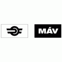 MÁV logo vector logo