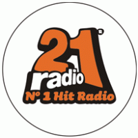 radio 21 logo vector logo