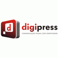 Digipress Comunicação Visual com Criatividade logo vector logo