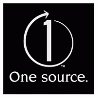 One source logo vector logo
