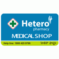 Hetro Pharmacy logo vector logo