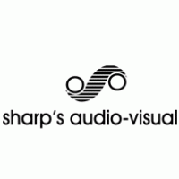 sharp’s audio visual logo vector logo