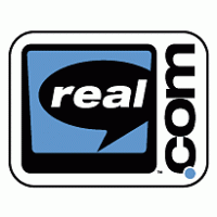 Real.com logo vector logo