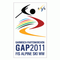 Garmisch Partenkirchen GAP 2011 FIS Alpine Ski WM logo vector logo