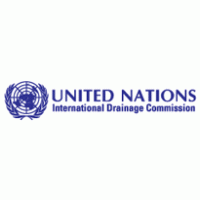 United Nations International Drainage Commission logo vector logo