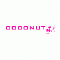 coconut girl logo vector logo