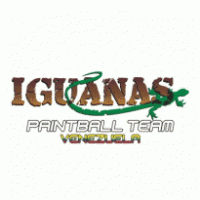 Iguanas Paintball Team Logo logo vector logo