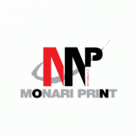monari print logo vector logo