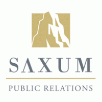 Saxum Public Relations logo vector logo