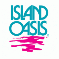 Island Oasis logo vector logo