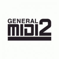 General MIDI 2 logo vector logo