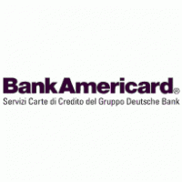 Bancamericard logo vector logo