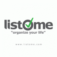 LISTOME logo vector logo
