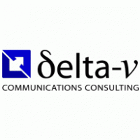 Delta-v Communications Consulting logo vector logo