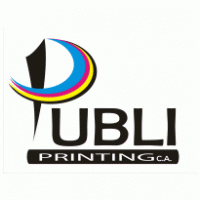 publi printing c.a. logo vector logo