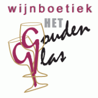 Het Gouden Glas Wijnboetiek logo vector logo