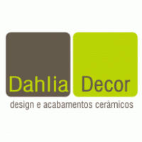 DAHLIA DECOR logo vector logo
