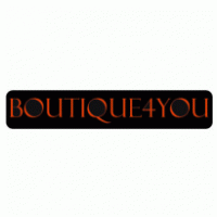 boutique4you logo vector logo