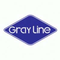 Gray Line logo vector logo