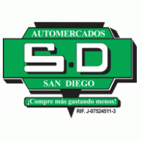 Automercados San Diego logo vector logo