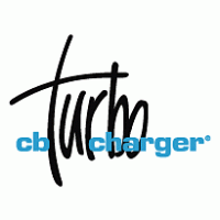 Turbo cb charger logo vector logo