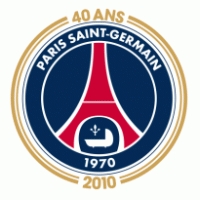 Paris Saint-Germain – 40 ans logo vector logo