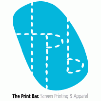 The Print Bar – T Shirt Printing logo vector logo