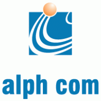 Alph Com logo vector logo