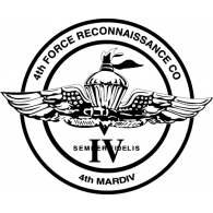 4th Force Reconnaissance Co logo vector logo