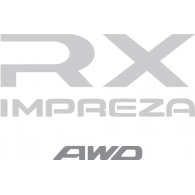 RX Impreza AWD logo vector logo