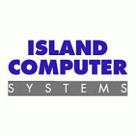 Island Computer logo vector logo