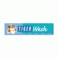 Tiger Wash logo vector logo