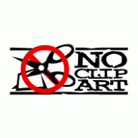 No Clip Art logo vector logo