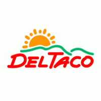 Del Taco logo vector logo