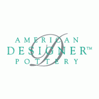 American Designer Pottery logo vector logo