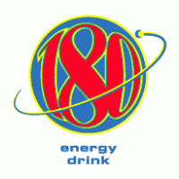 180 energy drink logo vector logo