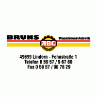 Bruns Maschinenfabrik logo vector logo