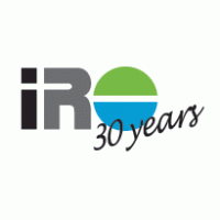 IRO 30 Years logo vector logo