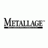 Metallage logo vector logo